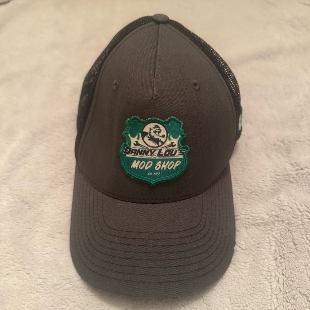 Richardson Danny Lou’s Mod Shop JH Kelly‎ Shamrock Mesh Trucker Hat Snapback